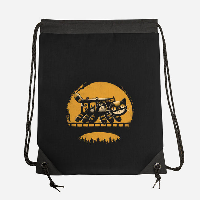 Late Night Ride-None-Drawstring-Bag-naomori