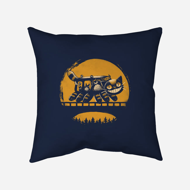 Late Night Ride-None-Non-Removable Cover w Insert-Throw Pillow-naomori