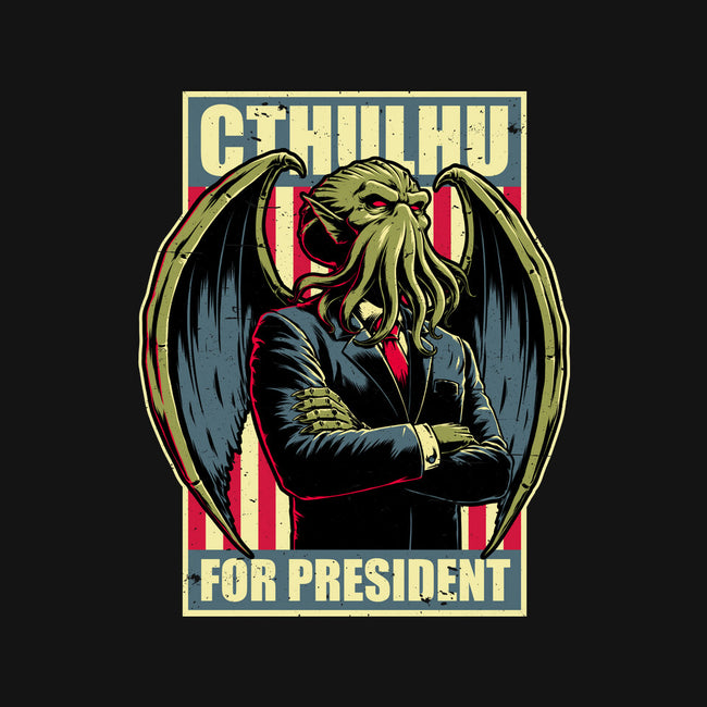 Cthulhu For President-Unisex-Pullover-Sweatshirt-Studio Mootant