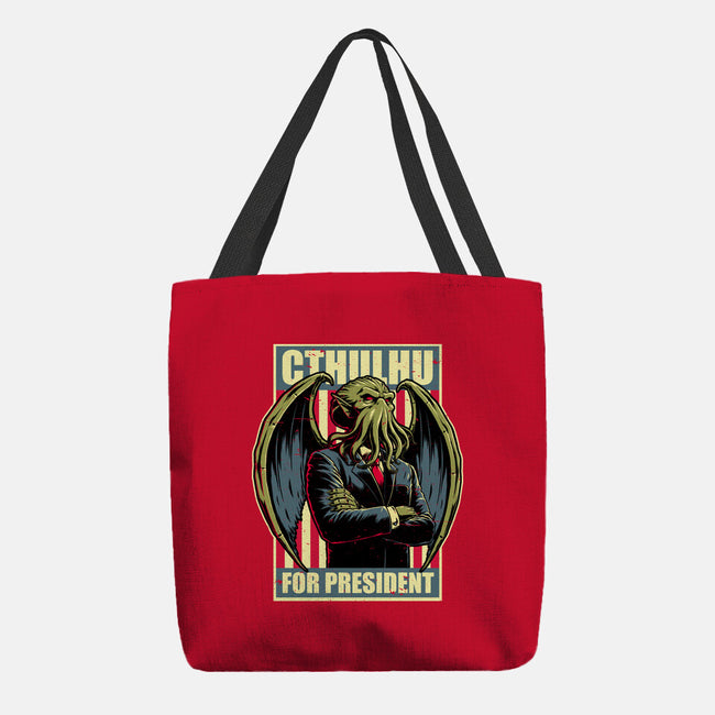 Cthulhu For President-None-Basic Tote-Bag-Studio Mootant