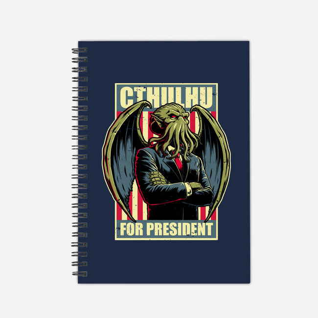 Cthulhu For President-None-Dot Grid-Notebook-Studio Mootant