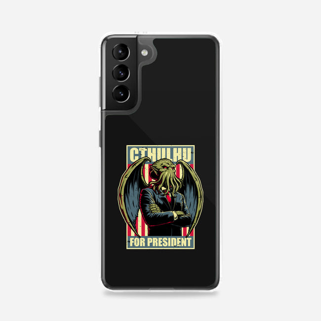 Cthulhu For President-Samsung-Snap-Phone Case-Studio Mootant