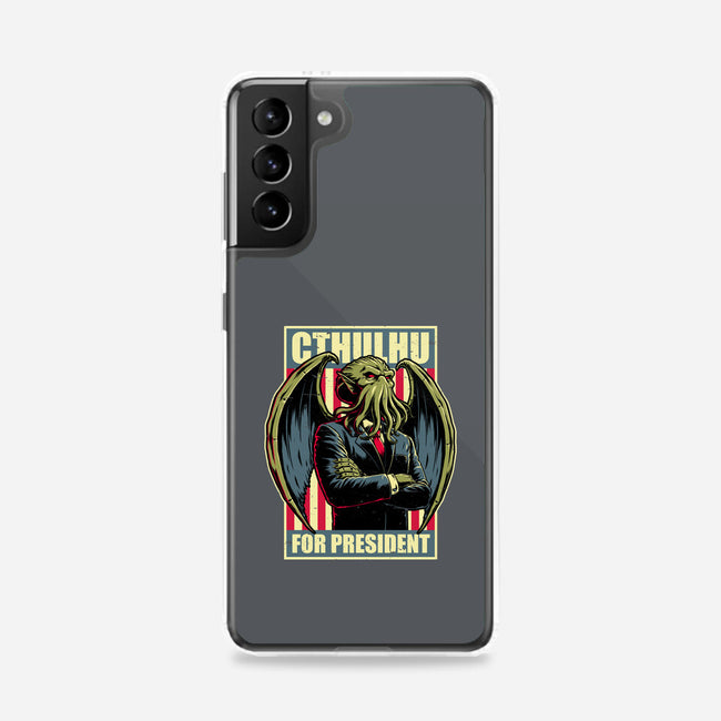 Cthulhu For President-Samsung-Snap-Phone Case-Studio Mootant