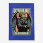 Cthulhu For President-None-Outdoor-Rug-Studio Mootant