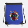 Imaginary Pool Friends-None-Drawstring-Bag-Bruno Mota