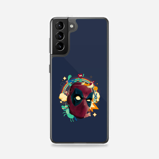 Imaginary Pool Friends-Samsung-Snap-Phone Case-Bruno Mota