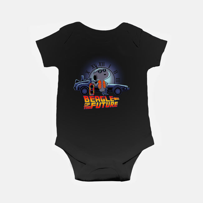 Beagle Of The Future-Baby-Basic-Onesie-rmatix