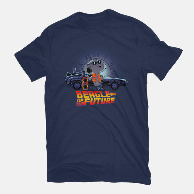 Beagle Of The Future-Mens-Heavyweight-Tee-rmatix