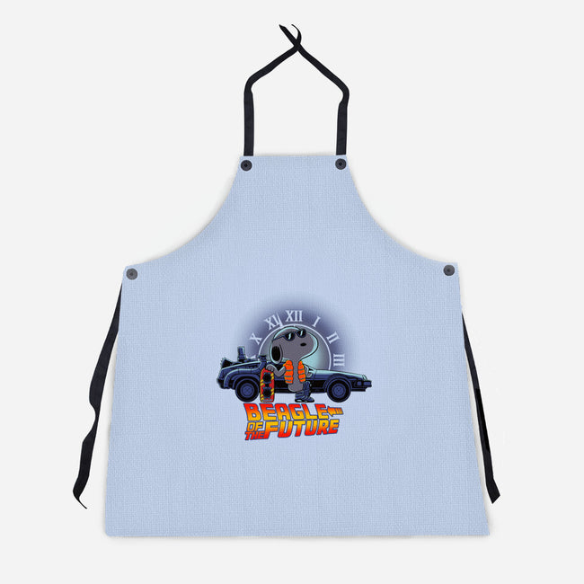 Beagle Of The Future-Unisex-Kitchen-Apron-rmatix