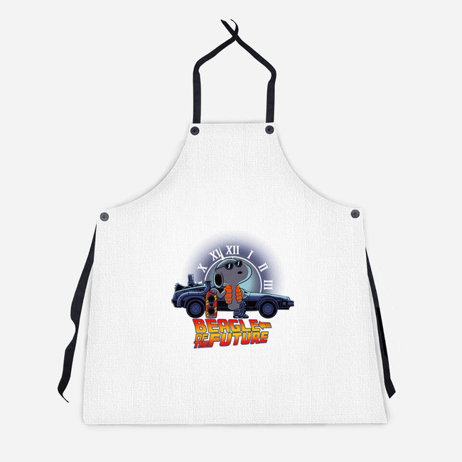 Beagle Of The Future-Unisex-Kitchen-Apron-rmatix