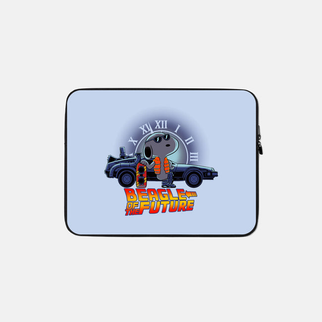 Beagle Of The Future-None-Zippered-Laptop Sleeve-rmatix