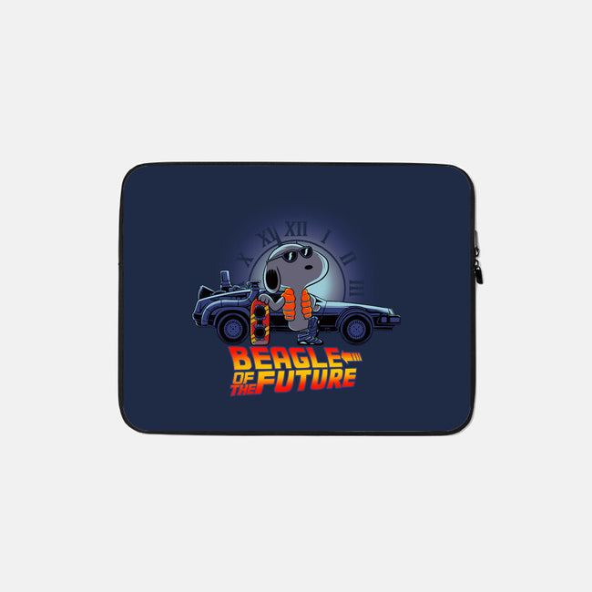 Beagle Of The Future-None-Zippered-Laptop Sleeve-rmatix