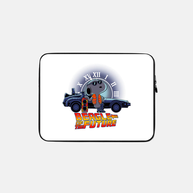 Beagle Of The Future-None-Zippered-Laptop Sleeve-rmatix