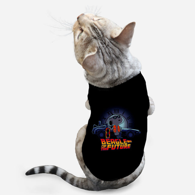 Beagle Of The Future-Cat-Basic-Pet Tank-rmatix