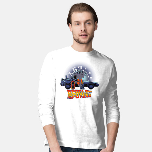 Beagle Of The Future-Mens-Long Sleeved-Tee-rmatix