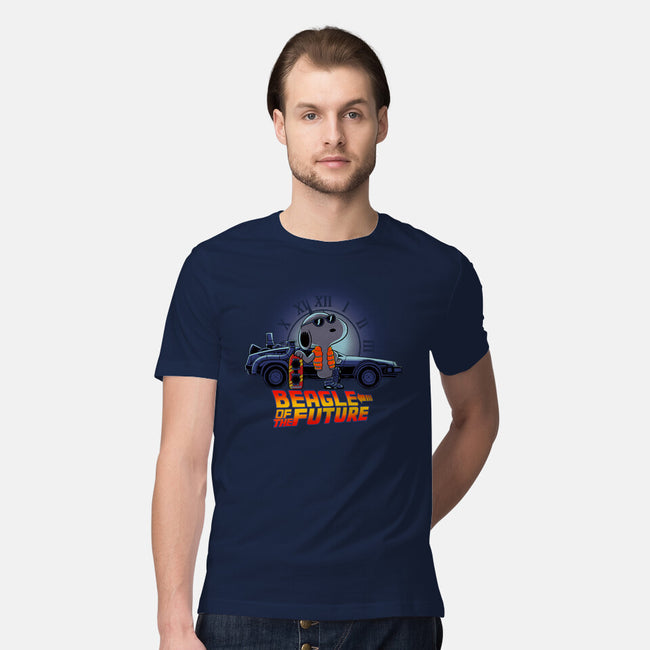 Beagle Of The Future-Mens-Premium-Tee-rmatix