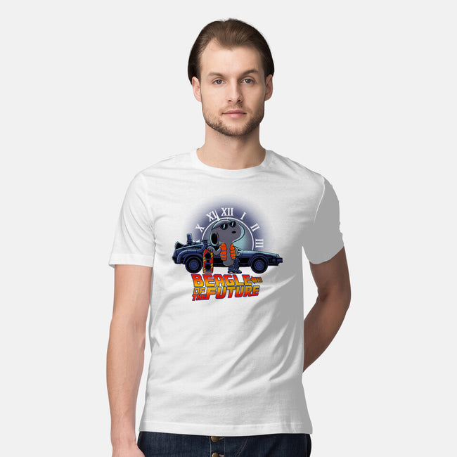 Beagle Of The Future-Mens-Premium-Tee-rmatix