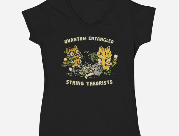 Quantum Entangled String Theorists