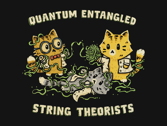 Quantum Entangled String Theorists