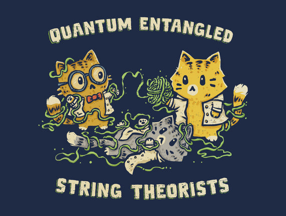 Quantum Entangled String Theorists