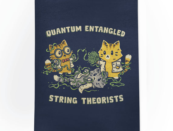 Quantum Entangled String Theorists