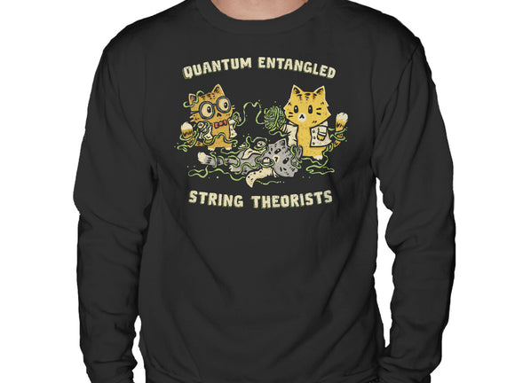 Quantum Entangled String Theorists