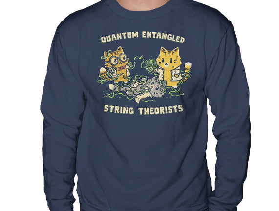 Quantum Entangled String Theorists