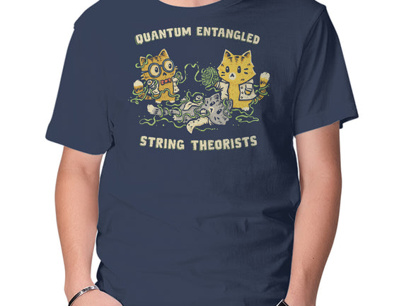 Quantum Entangled String Theorists