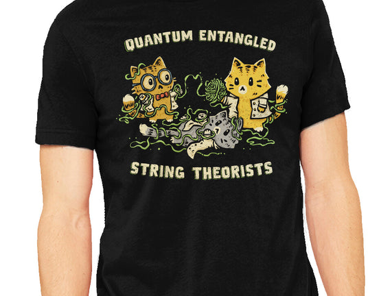 Quantum Entangled String Theorists