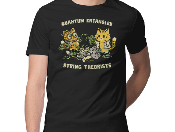 Quantum Entangled String Theorists