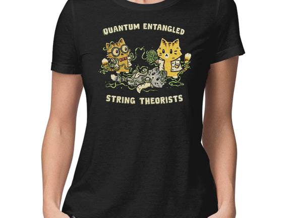 Quantum Entangled String Theorists