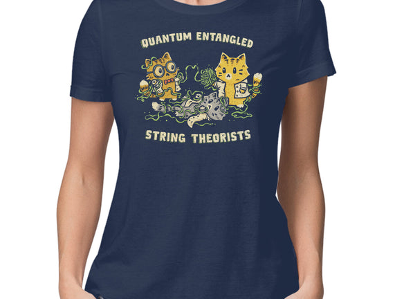 Quantum Entangled String Theorists