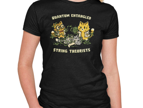 Quantum Entangled String Theorists