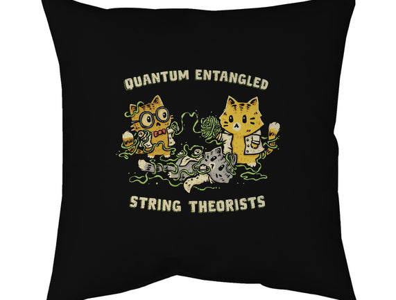 Quantum Entangled String Theorists