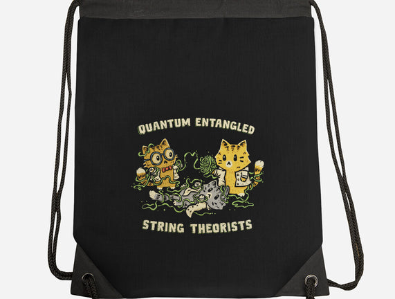 Quantum Entangled String Theorists