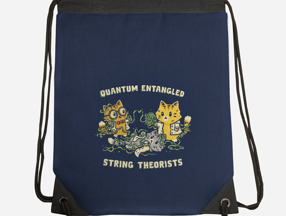 Quantum Entangled String Theorists