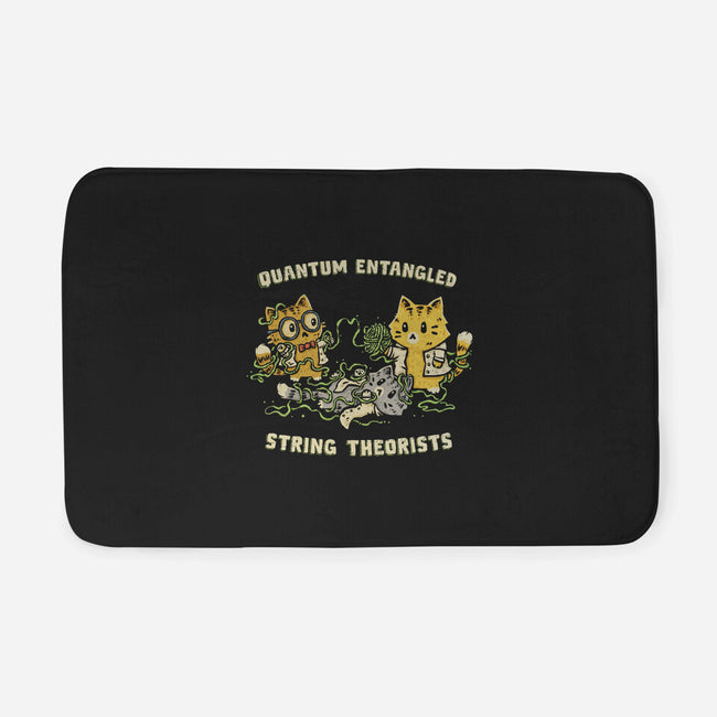 Quantum Entangled String Theorists-None-Memory Foam-Bath Mat-kg07