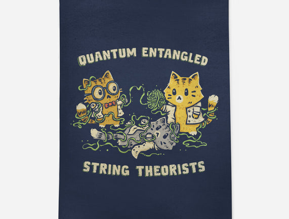 Quantum Entangled String Theorists