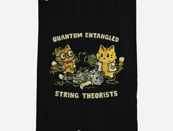 Quantum Entangled String Theorists