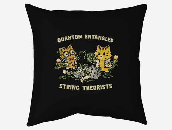 Quantum Entangled String Theorists