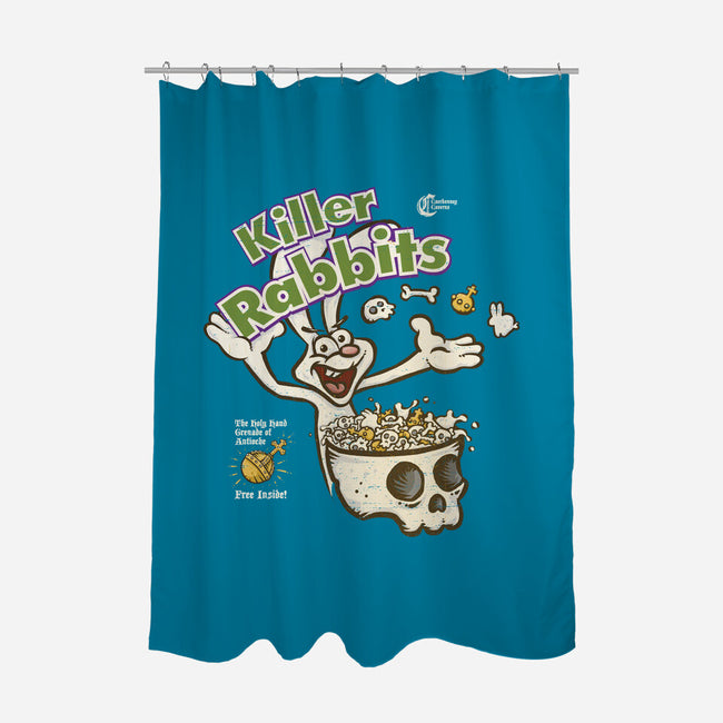 Silly Rabbit-None-Polyester-Shower Curtain-kg07