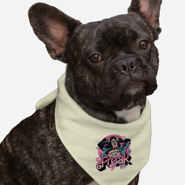 The Freak-Dog-Bandana-Pet Collar-glitchygorilla