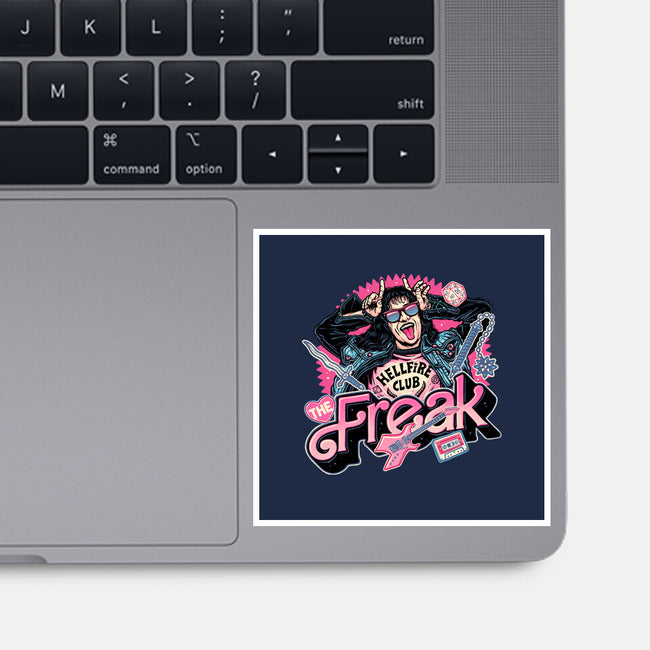 The Freak-None-Glossy-Sticker-glitchygorilla