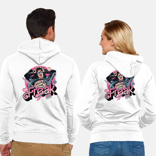 The Freak-Unisex-Zip-Up-Sweatshirt-glitchygorilla