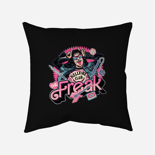 The Freak-None-Non-Removable Cover w Insert-Throw Pillow-glitchygorilla