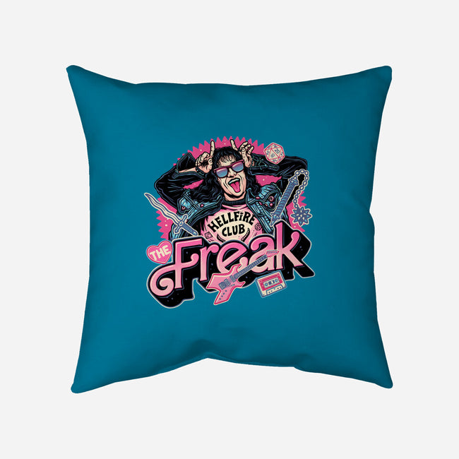 The Freak-None-Non-Removable Cover w Insert-Throw Pillow-glitchygorilla