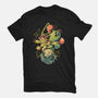 Digital Cactus Evolution-Mens-Heavyweight-Tee-Arigatees