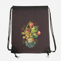 Digital Cactus Evolution-None-Drawstring-Bag-Arigatees