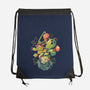 Digital Cactus Evolution-None-Drawstring-Bag-Arigatees