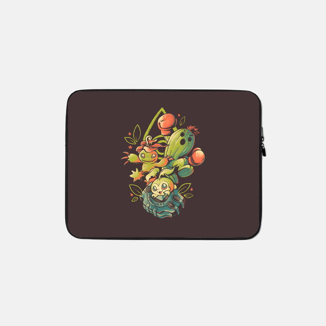 Digital Cactus Evolution-None-Zippered-Laptop Sleeve-Arigatees